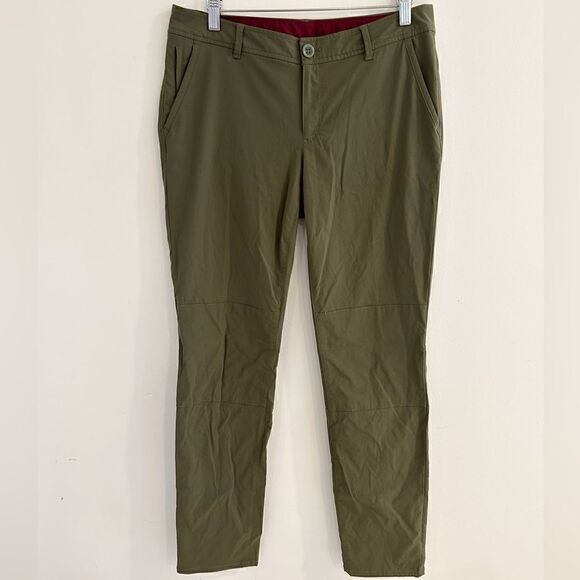 Eddie Bauer Pants - Eddie Bauer Army Green Pocket Hiking Chino Pants